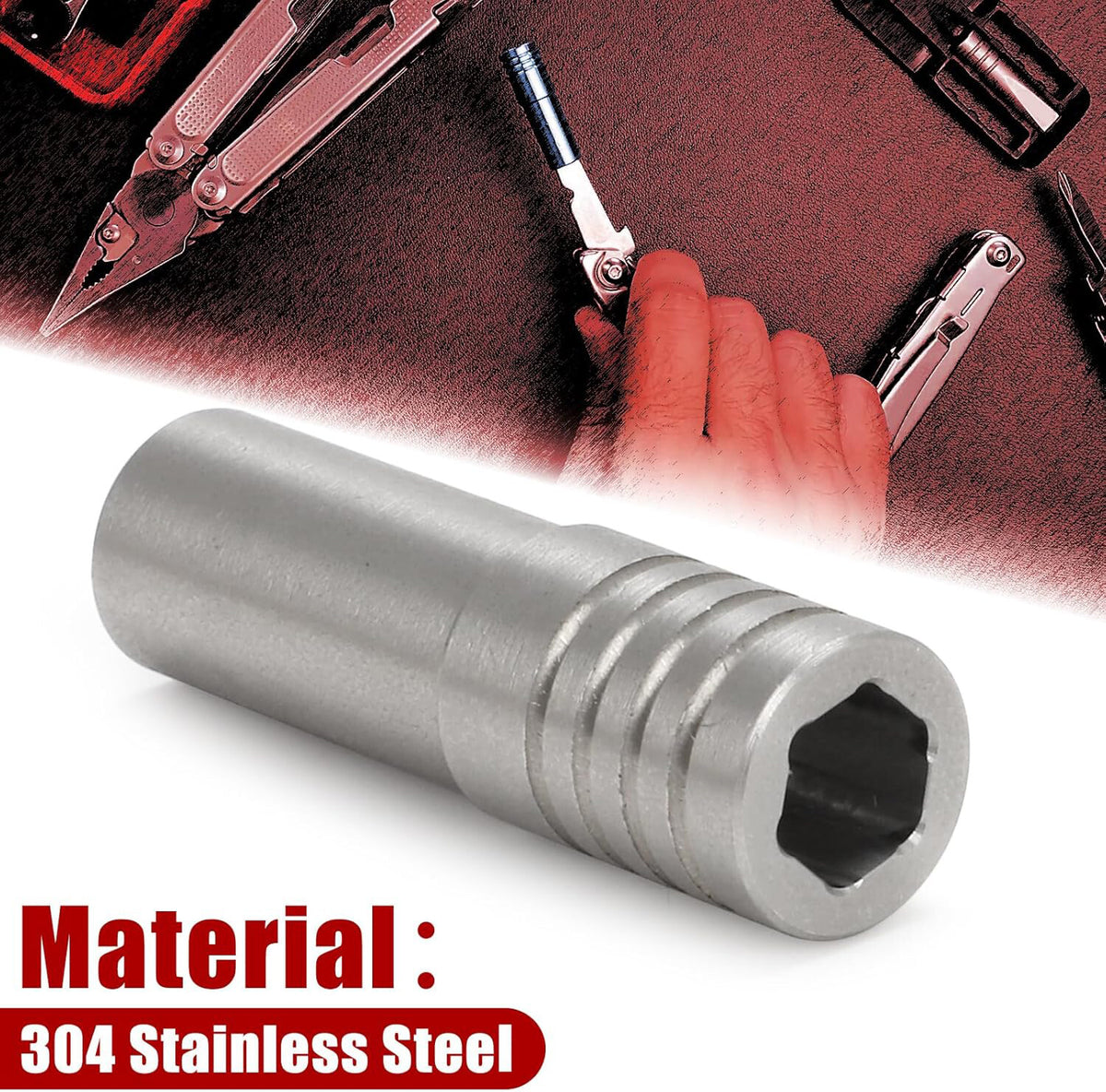 Multitool Screwdriver Extension Adapter for Leatherman T2 T4 K2 K4 P2 P4