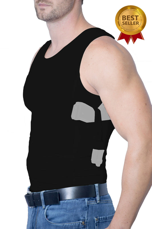 Concealed Carry Tank Top Shirt with Dual Holsters - All Sizes & Colors