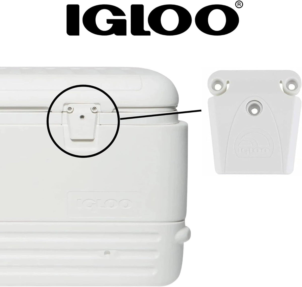Igloo Cooler Replacement Latch Set for 50-165 Qt Coolers - Genuine Parts