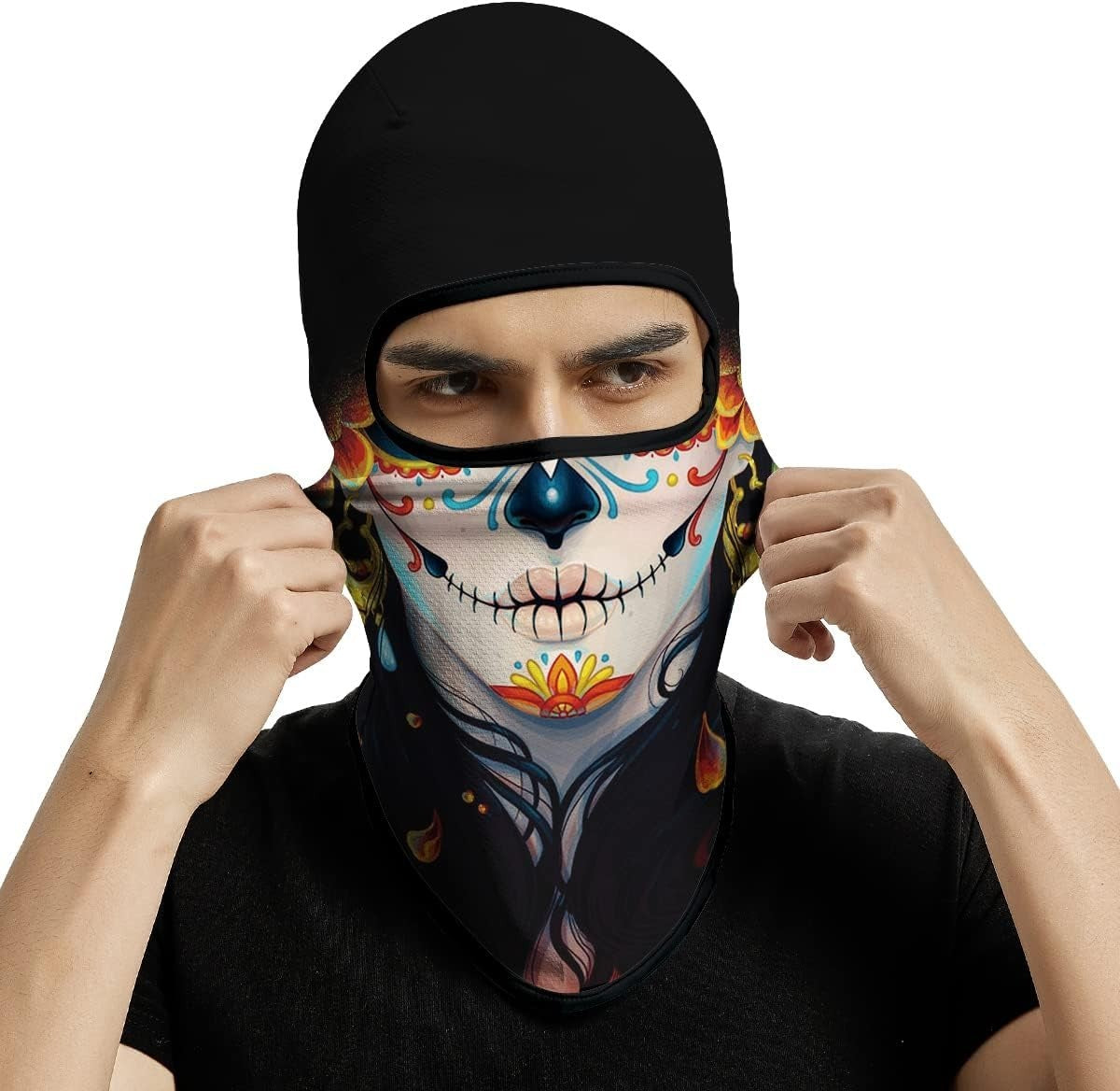 Men's 3D Balaclava Ski Mask - UV Sun Protection, All-Season Lightweight Breathable