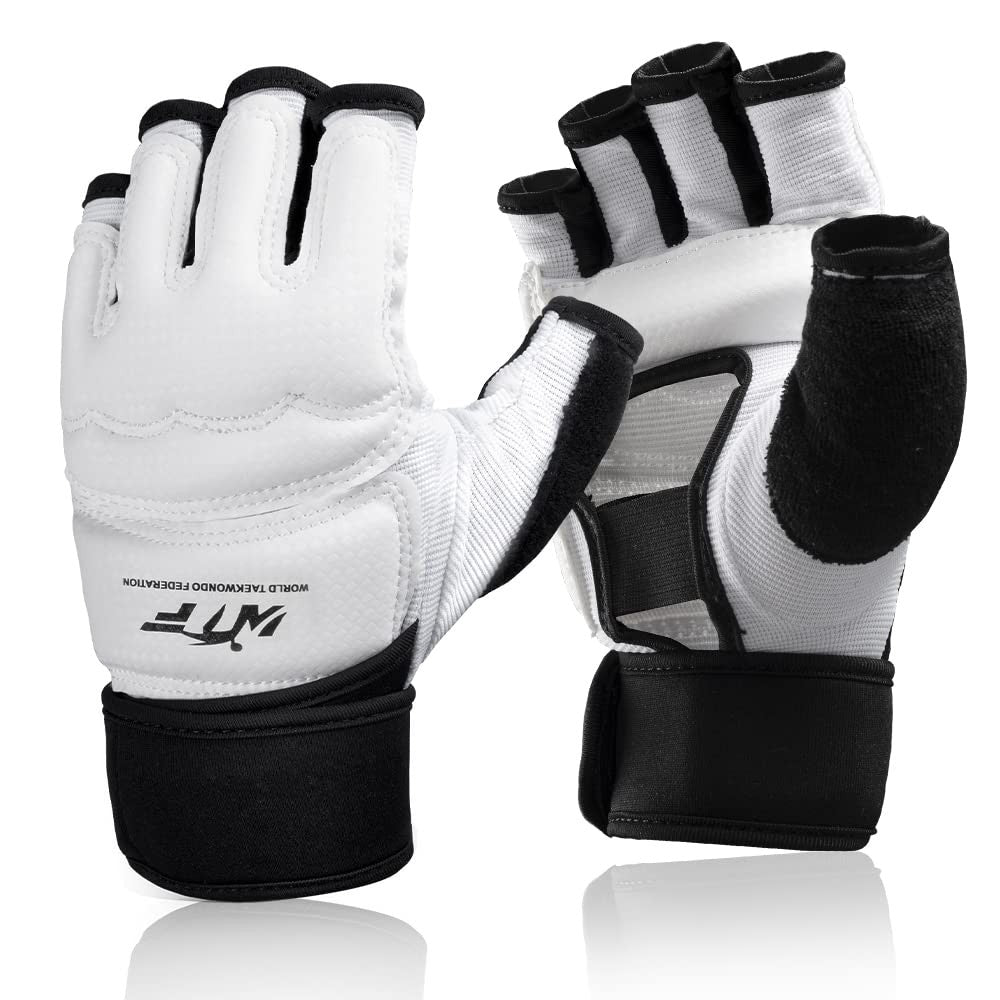 Martial Arts Training Gloves for Sparring and Grappling - Breathable PU Material