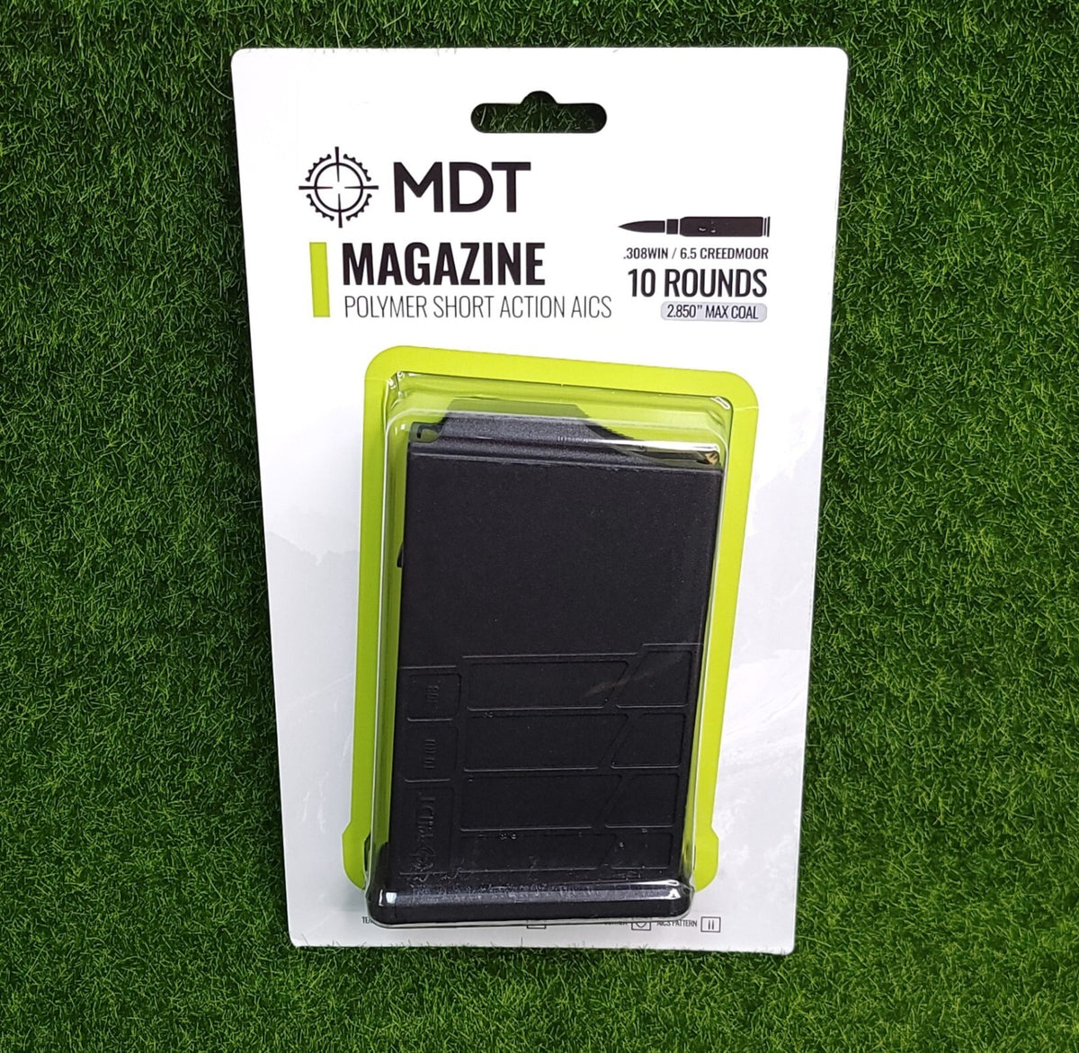 Polymer 10-Round AICS Magazine for .308 Win & 6.5 Creedmoor - Black