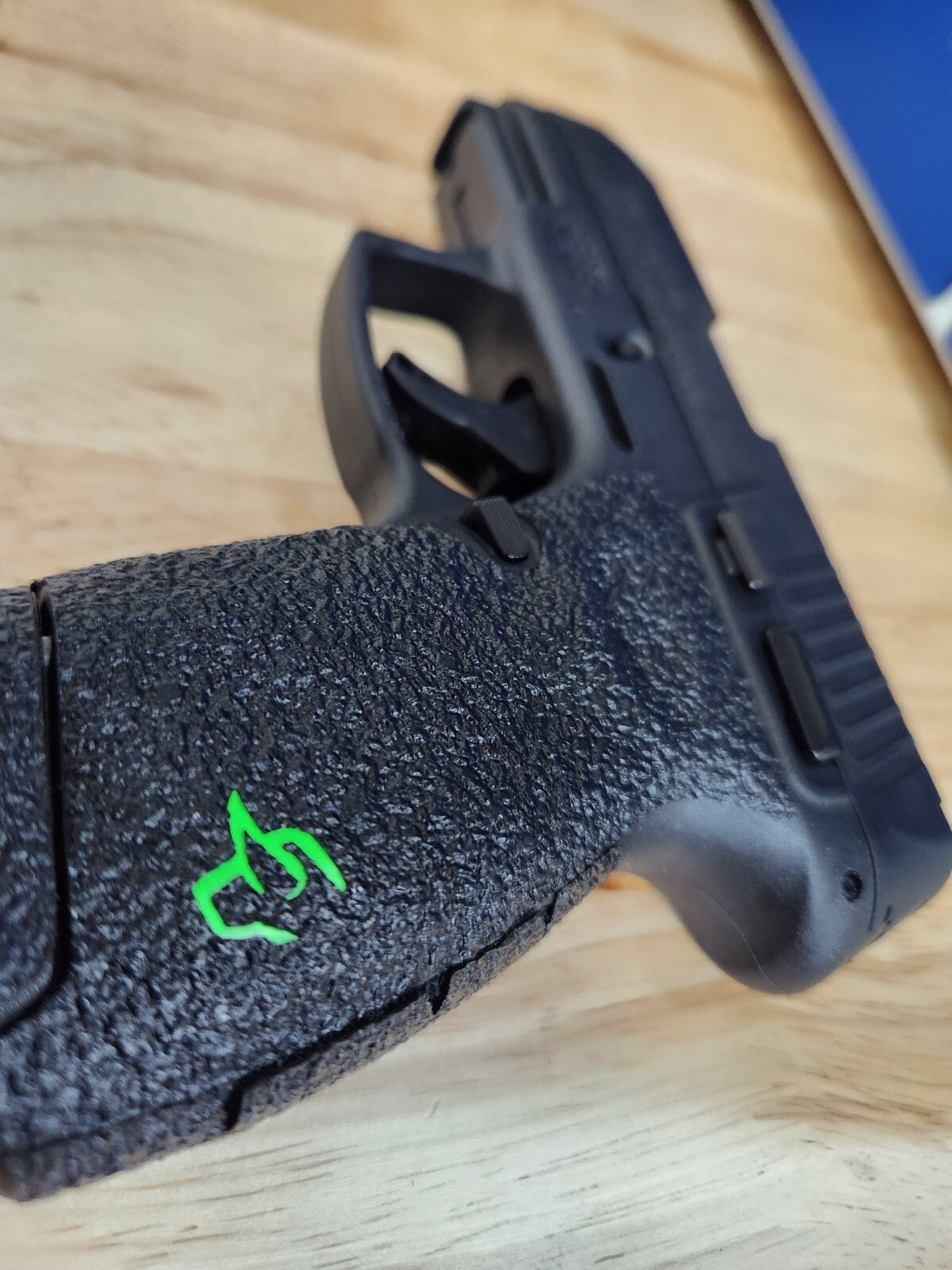 Sandpaper Gun Grip Enhancement for Taurus G3C - Improved Control & Comfort