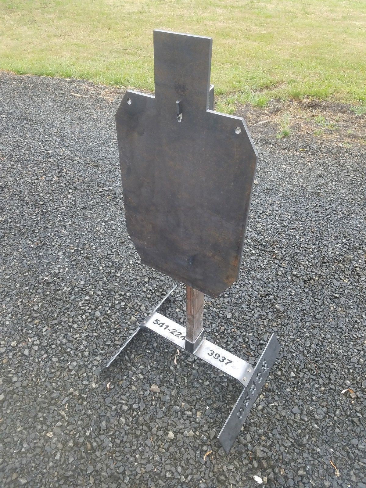 Collapsible Steel Gong Target Stand and Hanger for Shooting Ranges