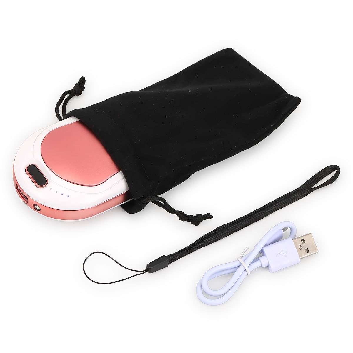 Rechargeable Hand Warmer Power Bank 10000mAh USB Heating Device Portable