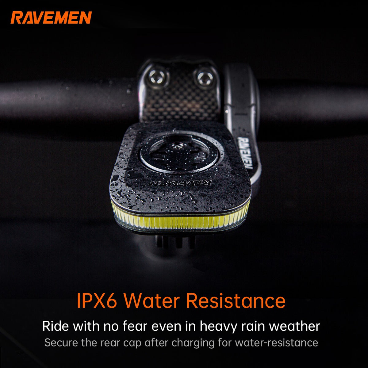 Bike Front Light with Flashing Mode - Waterproof USB Rechargeable 160 Lumens