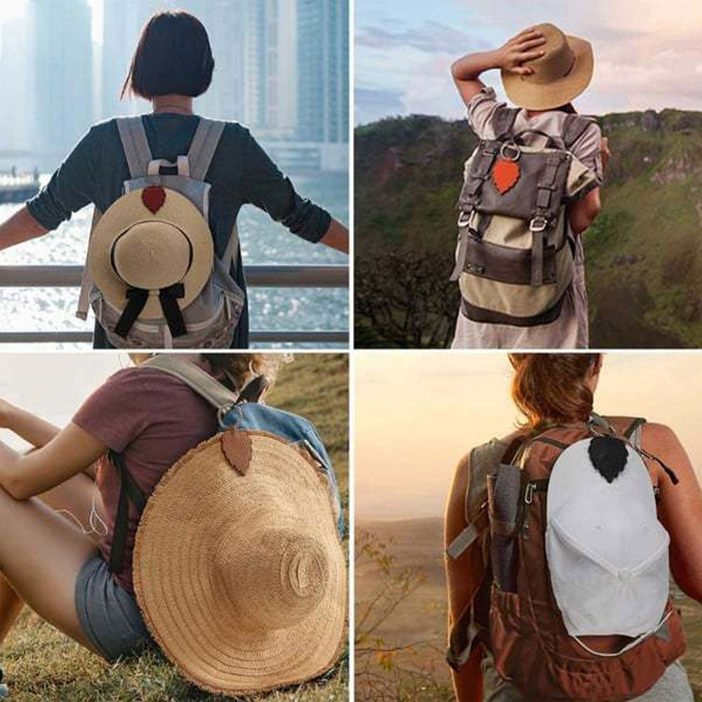 Magnetic Travel Hat Clip for Bags and Purses - Durable Hat Holder Accessory