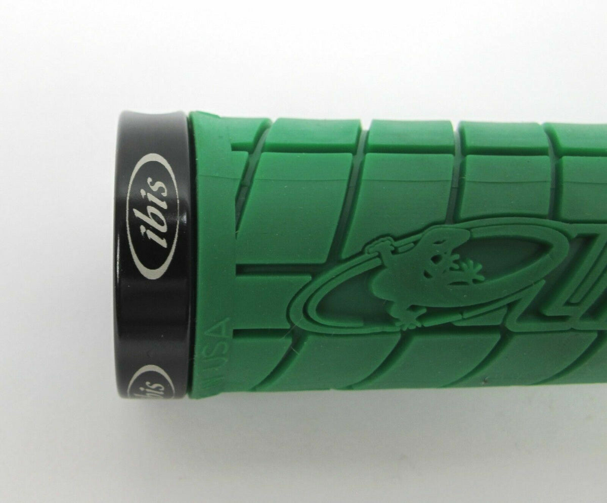 Lock-On Mountain Bike Grips Dark Green Compatible with Ibis Bikes