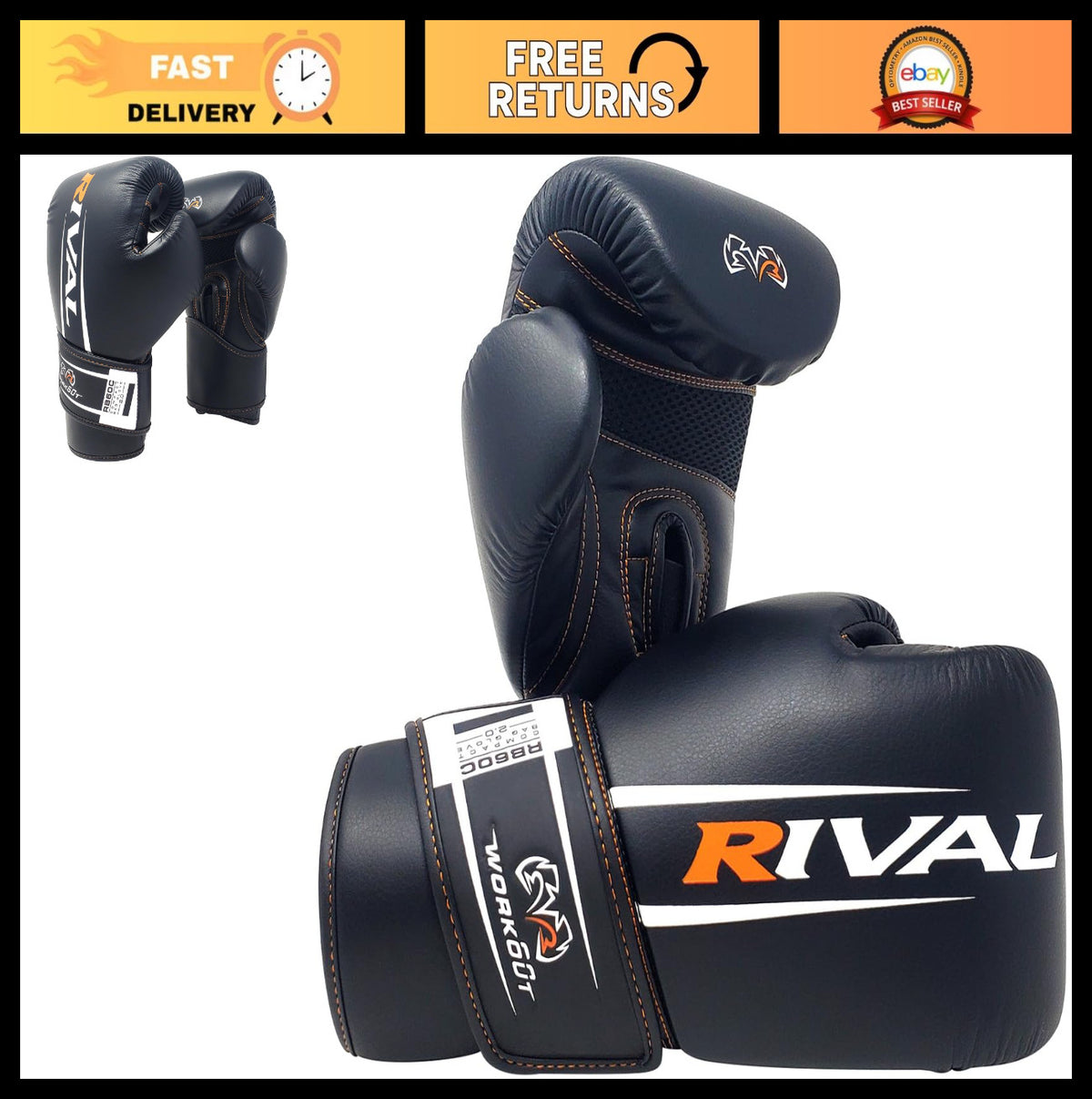 Compact Boxing Gloves with Ergonomic Fit and Soft Lining – Training & Sparring