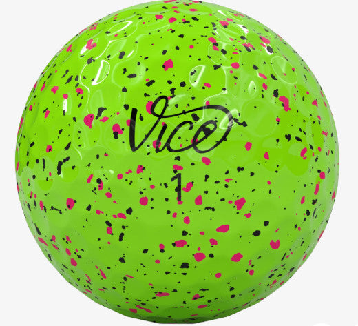 Vice Pro Air Neon Drip Limited Edition Golf Balls - Multiple Quantity Options