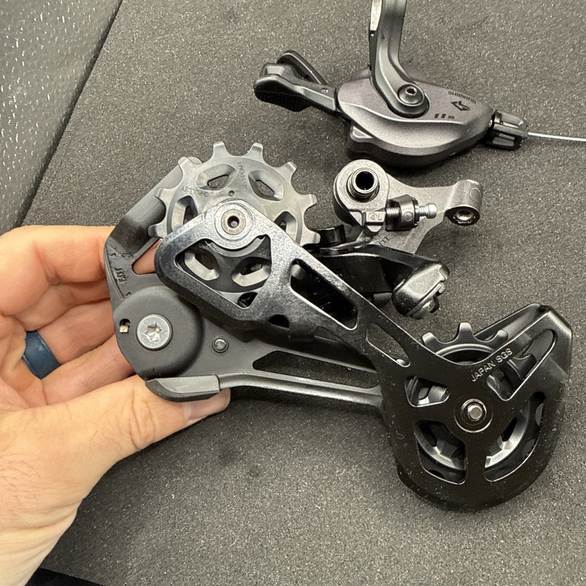 Shimano XT M8130 Right Rear Shifter and Derailleur Set 11-Speed