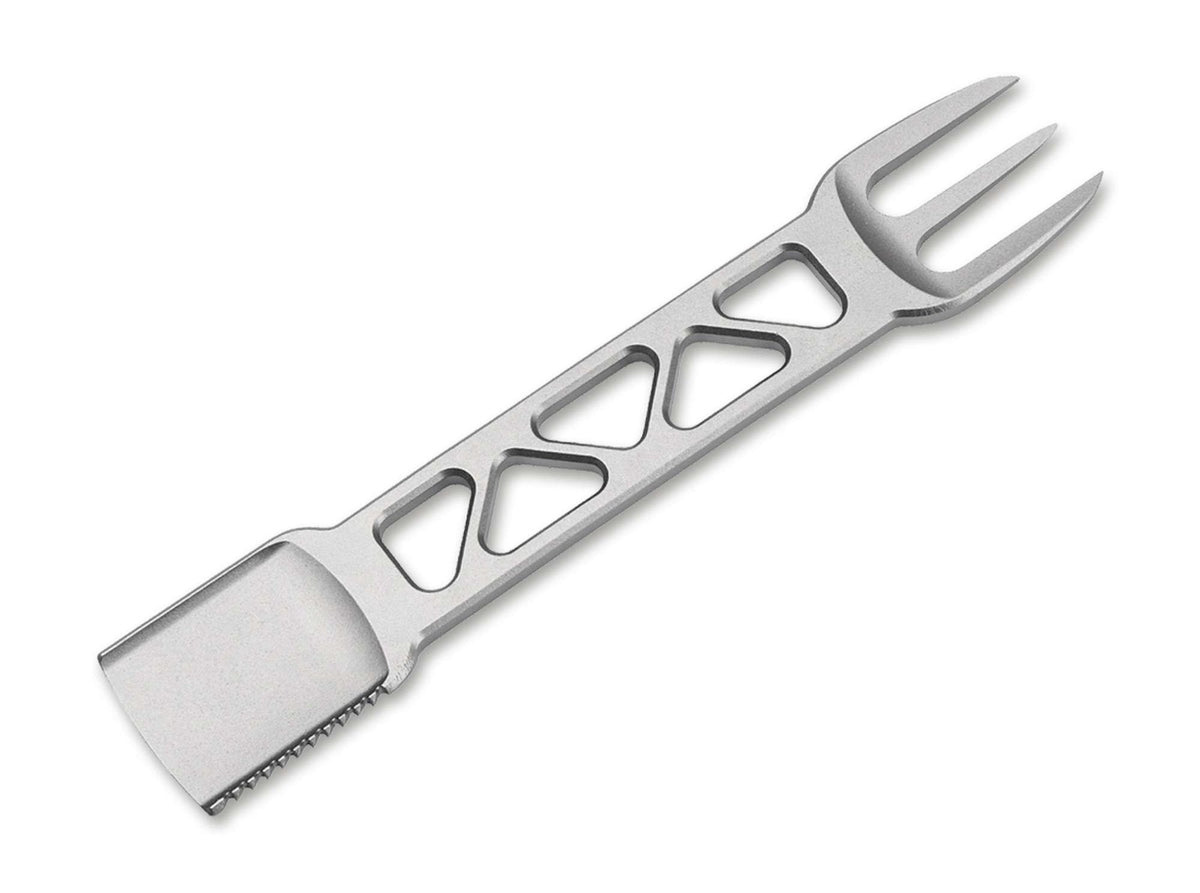 Camping Cutlery Set - Knife, Fork, Spoon, Stainless Steel Multi-Tool