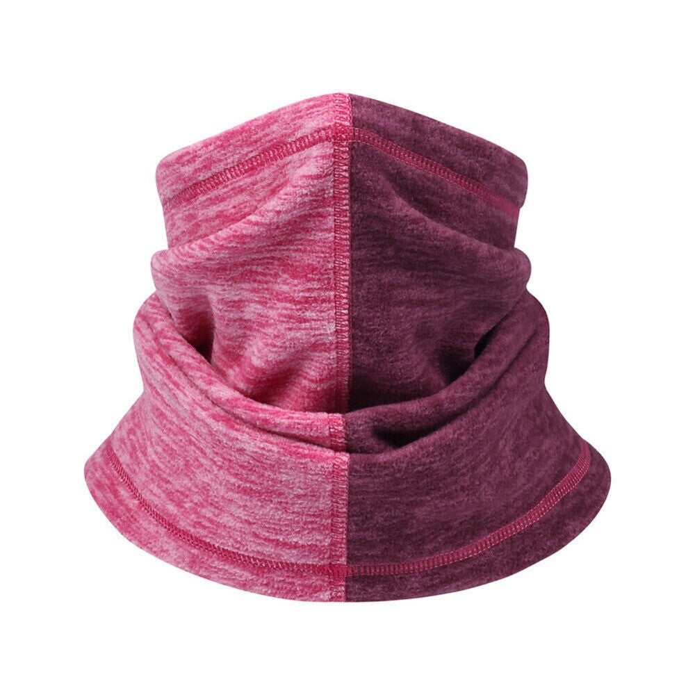 Winter Neck Gaiter Face Mask - Windproof Fleece Scarf for Cold Weather