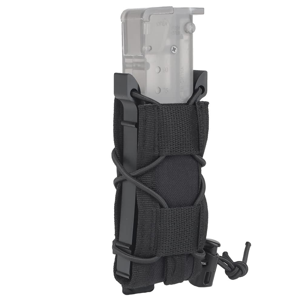 Tactical Molle Magazine Pouch for 9mm/40 Cal/45 ACP - Single, Double, Triple Options