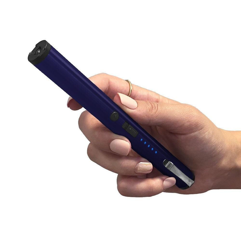 Safety Pen Flashlight 110 Lumens Rechargeable Compact LED Light