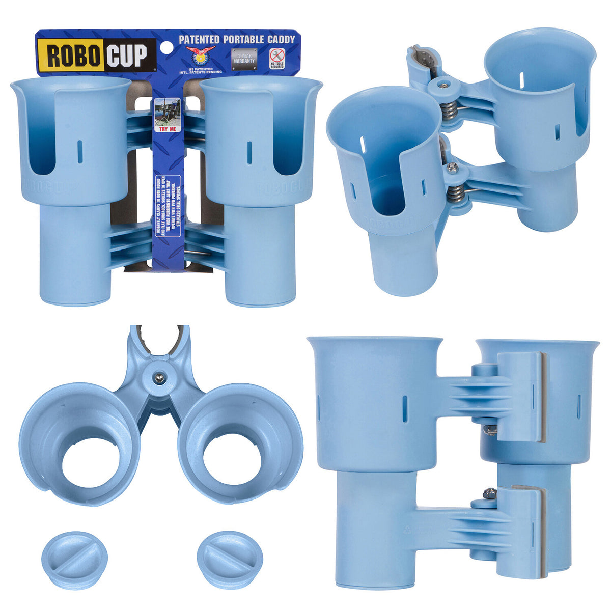 Multi-Color RoboCup Bundle with Holster and Plus - Durable Portable Clamping Tool