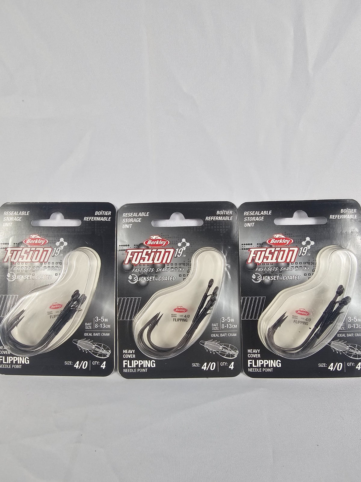 Heavy Cover Flipping Needle Point Hooks Set - Multiple Sizes for Fishing