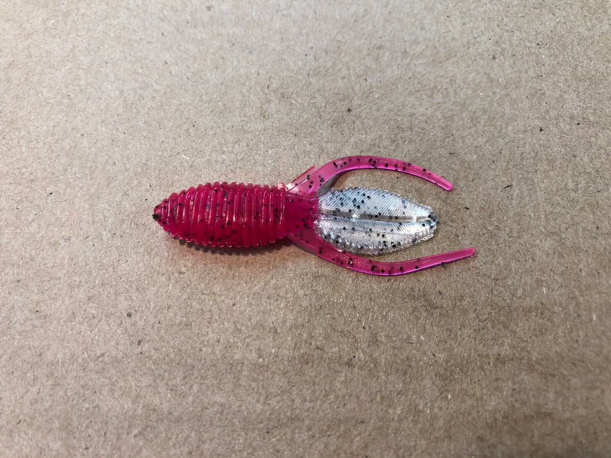 2-Inch Crappie Beaver Tail Soft Plastic Lures 100-Pack for Panfish Fishing