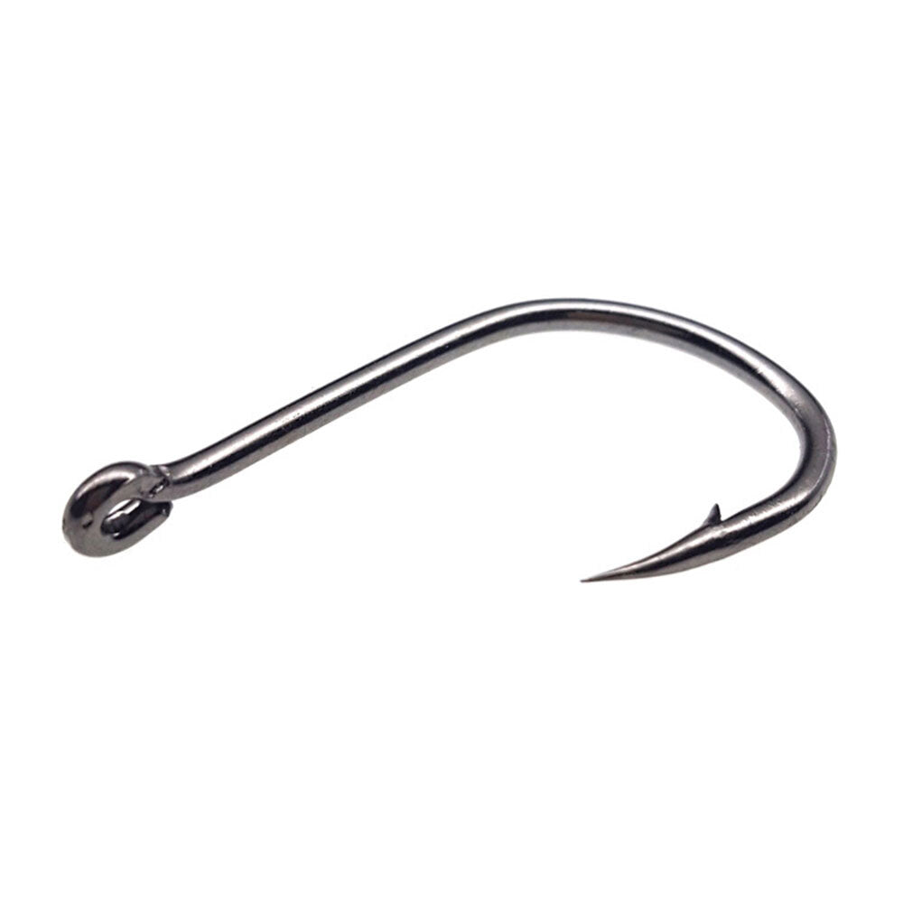 100Pcs Fishing Hooks Set, High Carbon Steel, Sharp & Durable, Multiple Sizes