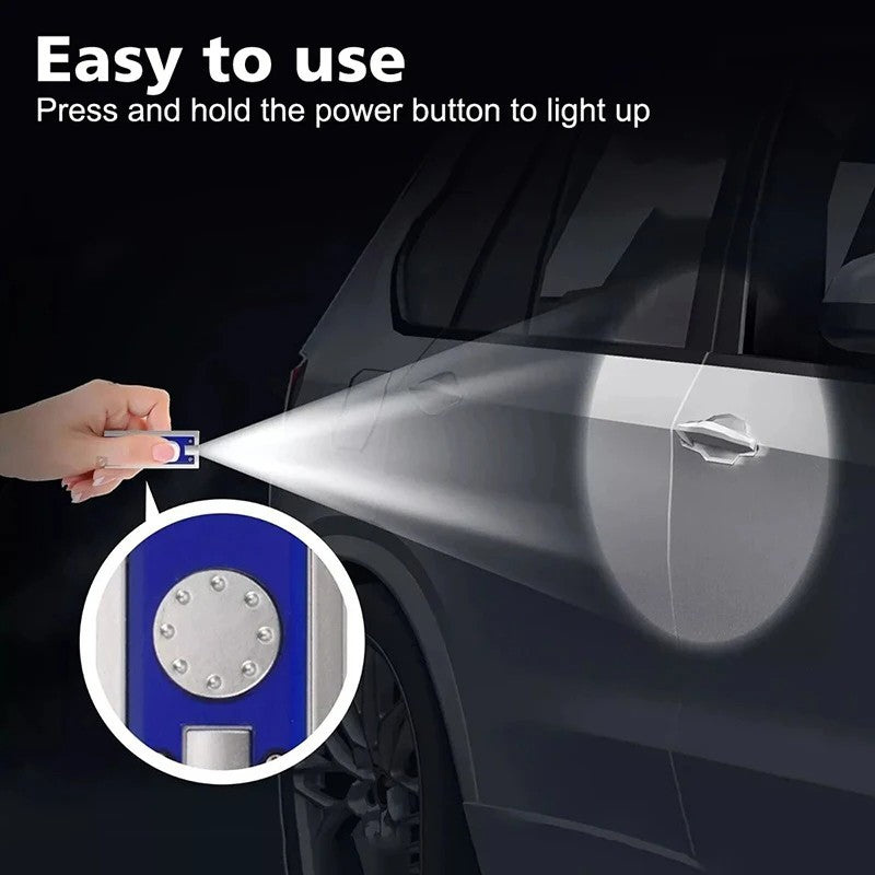 Mini Keychain Flashlight LED Light Bulk Pack for Outdoor Use