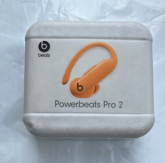 Wireless Noise Cancelling Earbuds - Beats Powerbeats Pro 2 Electric Orange