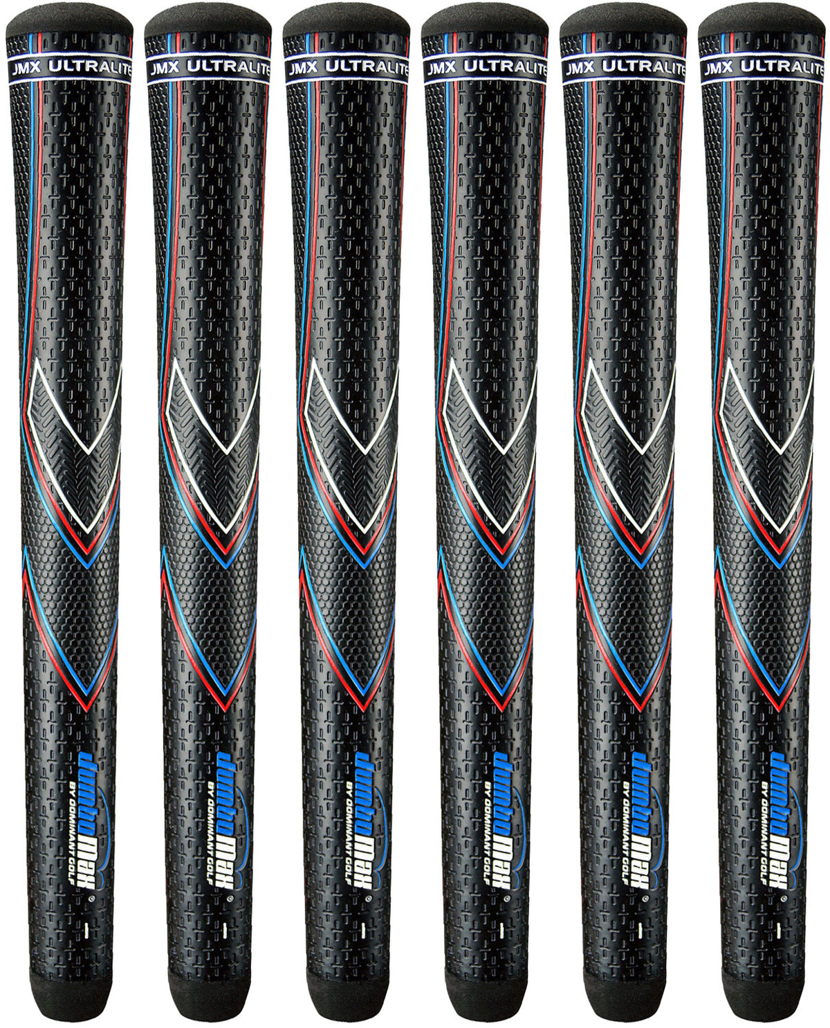 Oversize XL Golf Grips Set of 6 - UltraLite +3/8 Inch for Stability & Control