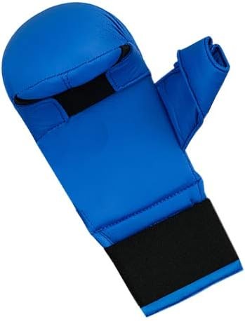 Martial Arts Training Gloves for Karate Sparring - Small Blue