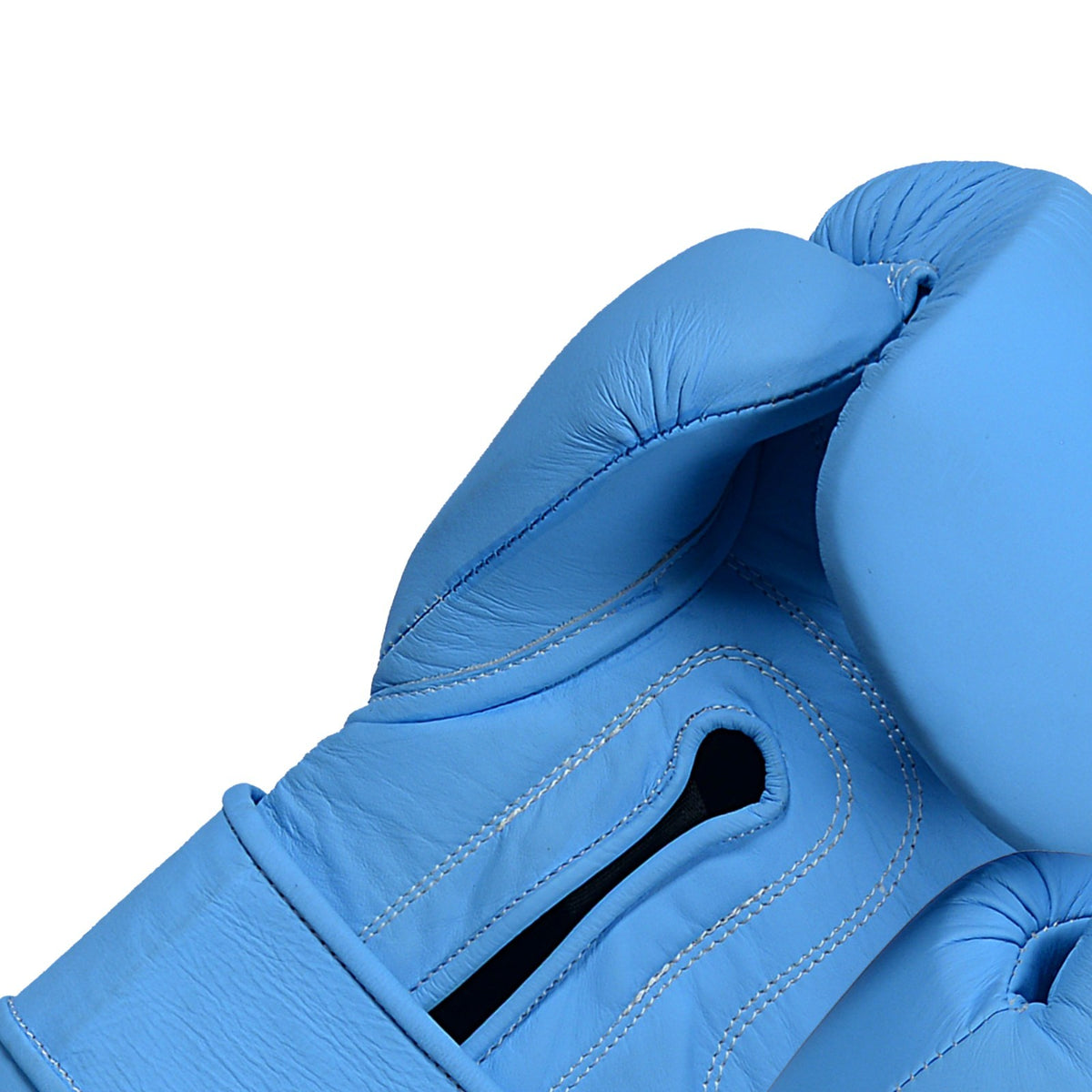 Boxing Gloves 10-16oz Blue Leather Boxing Gloves for Sparring MMA Muay Thai