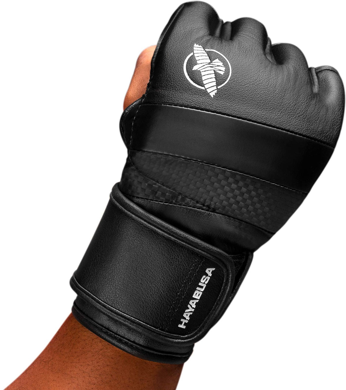 Hayabusa T3 4oz MMA Gloves for Men and Women - Black, Medium