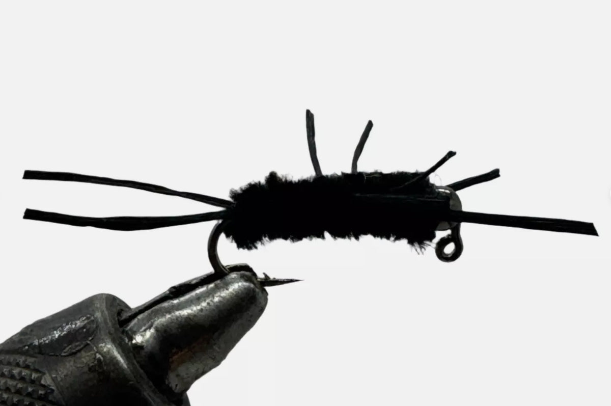 Fly Fishing Nymph Assortment - 18 High-Quality Stonefly Flies for Trout