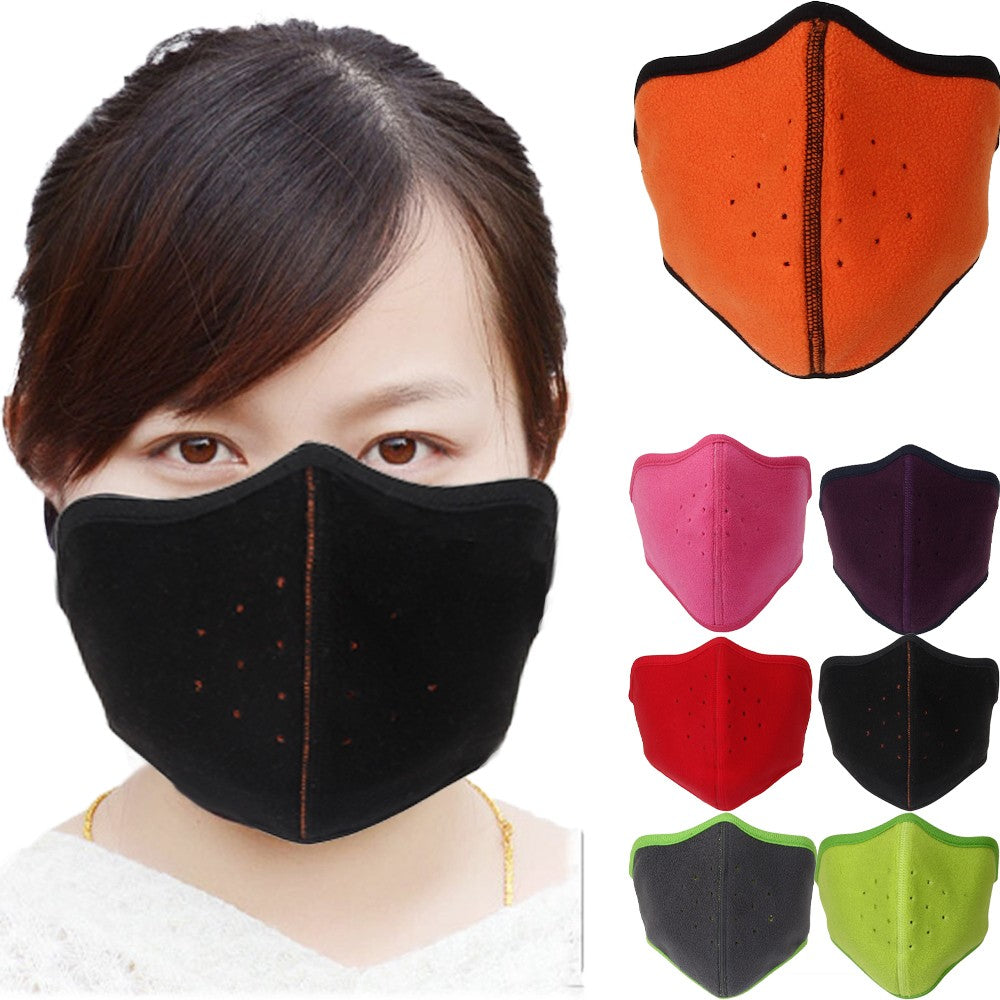Winter Windproof Half Face Mask for Men Women Skiing Cycling Running