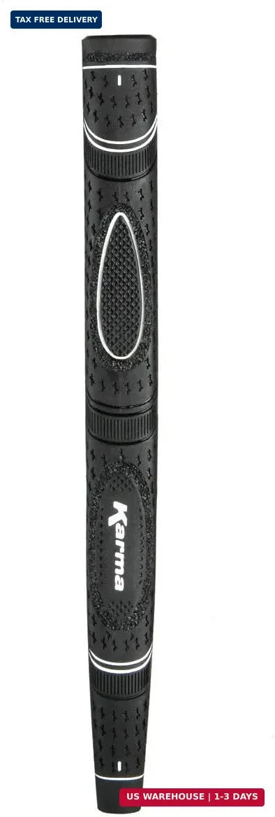 Karma Dual Touch Midsize Putter Grip - Textured Golf Club Handle