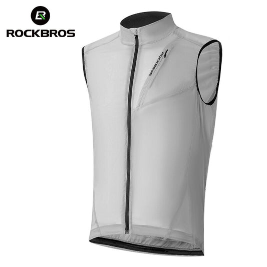 Reflective Windproof Cycling Vest with UV Protection for Men & Women