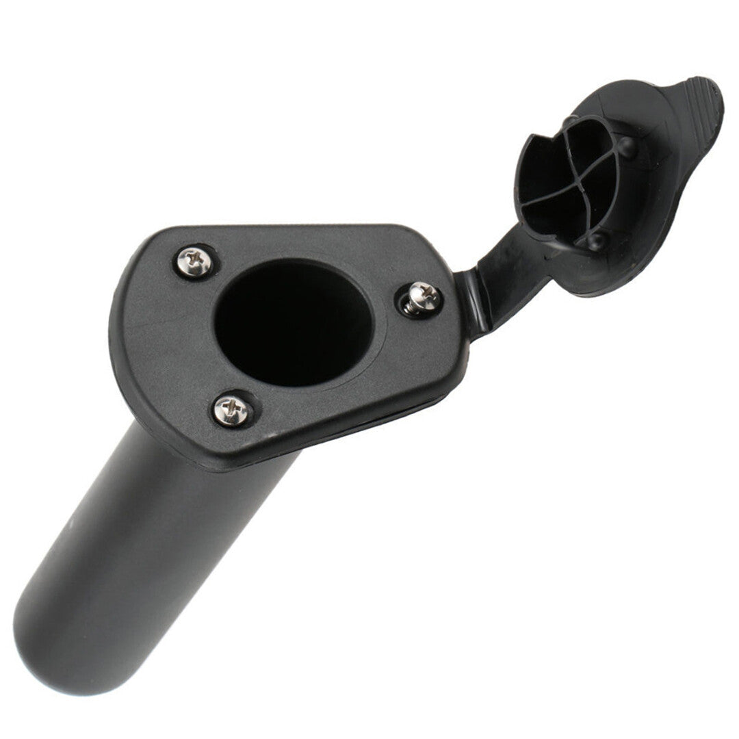 2 Pack Kayak Fishing Rod Holders with Cap Cover - Durable Mounting Brackets