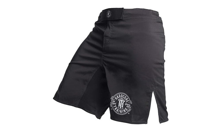 Men's Fight Shorts MMA Boxing Training Shorts with Elastic Waist - Black Green Red Purple Blue XS