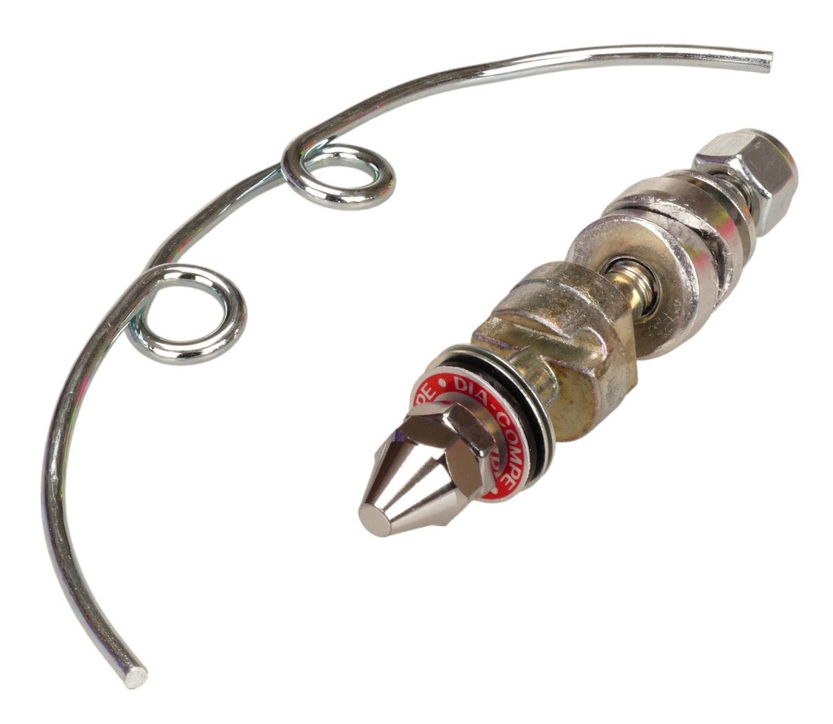 Bicycle Rear Brake Pivot Axle Bolt Set with Spring for BMX & Caliper Brakes