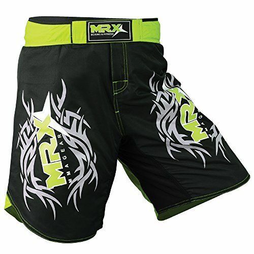 Mens MMA Fight Shorts Grappling Shorts Muay Thai Kick Boxing Cage Fighting