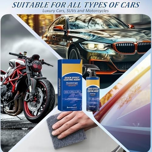 Car Quick-Acting Coating Spray 3-in-1 High Protection & Shine