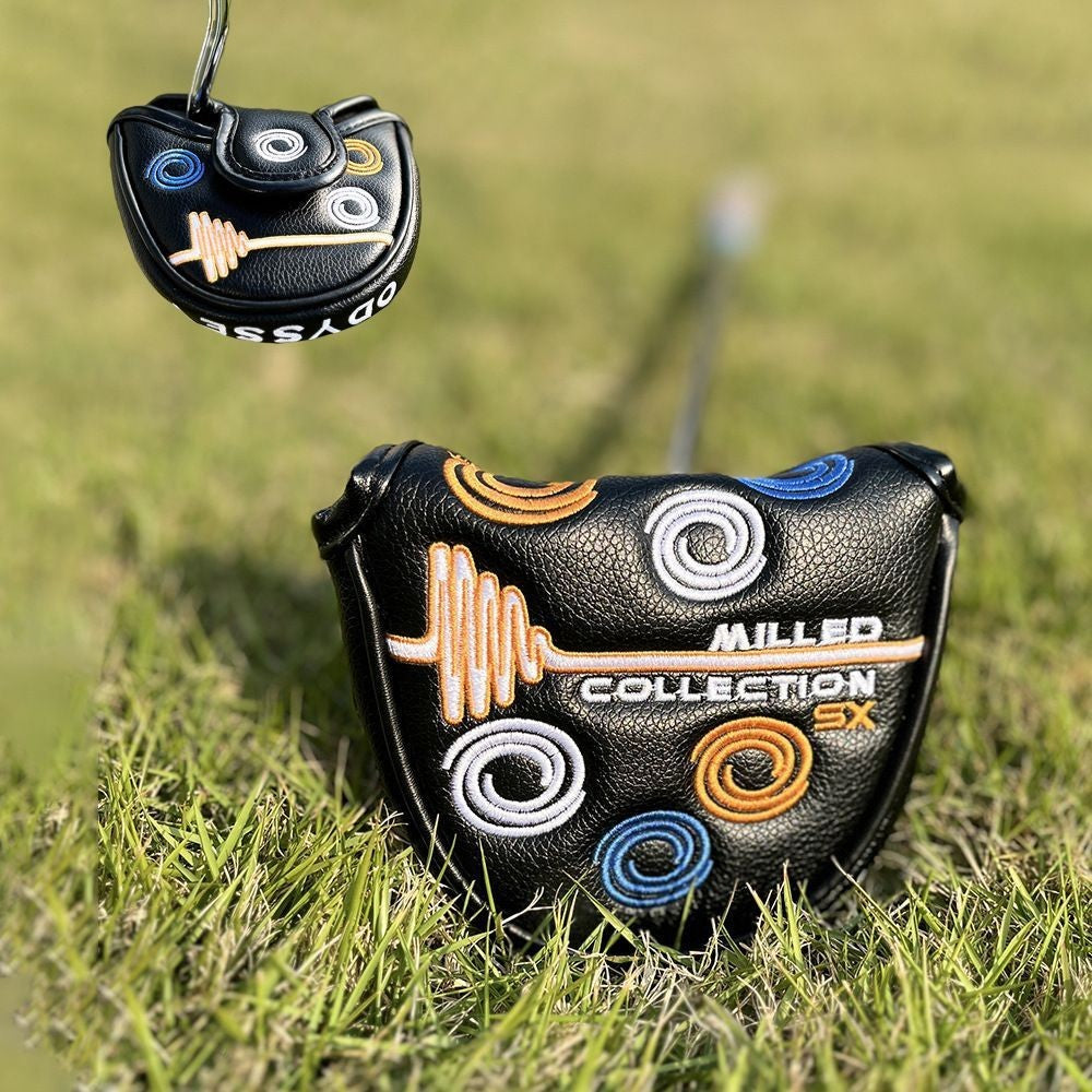 Golf Mallet Putter Headcover with Magnetic Closure - Odyssey Golf Accessory