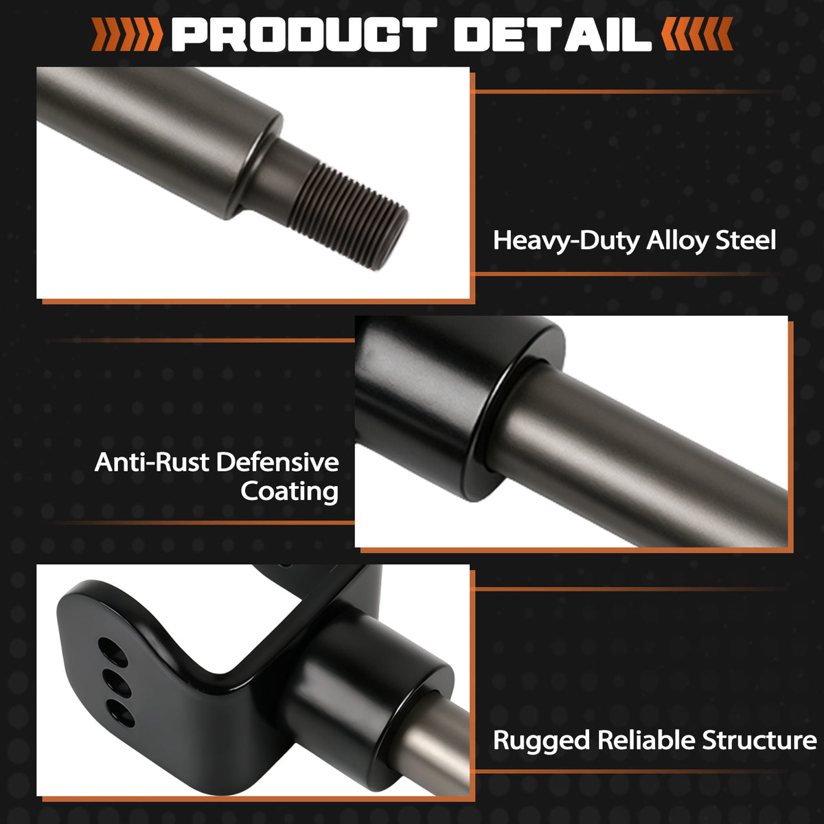 King Pin Camber Correction Kit for Club Car Golf Carts - Heavy-Duty Steel Adjustable