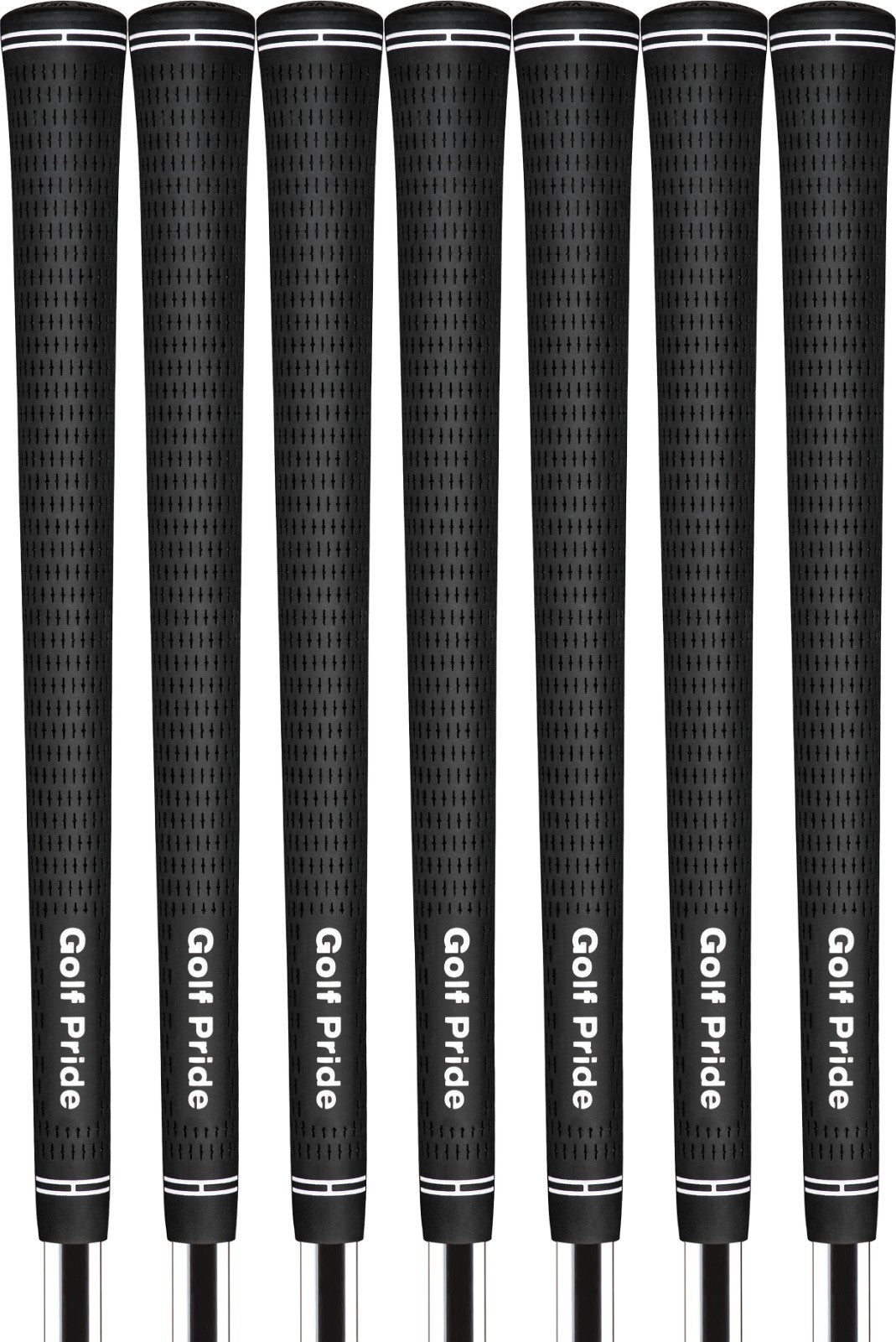 Golf Club Grip Set of 7 - Midsize Tour Velvet Rubber Golf Grips