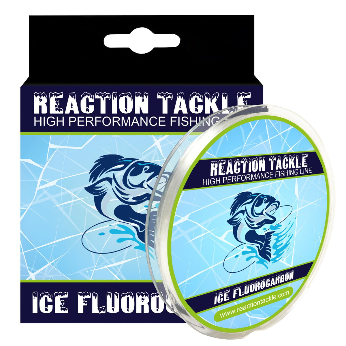 Ice Fishing Fluorocarbon Line - Low Stretch Leader with Abrasion Resistance
