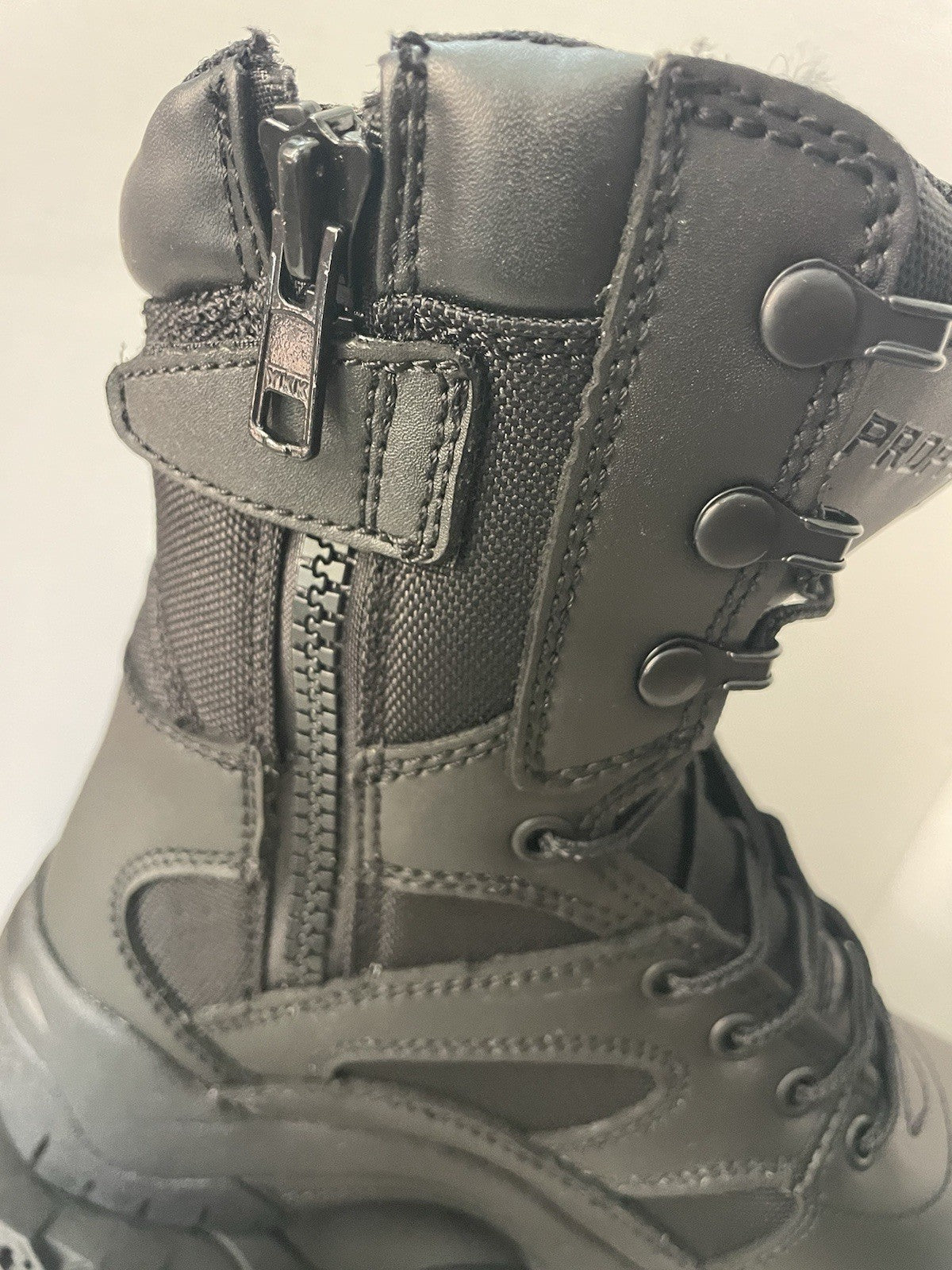Propper Series 100 Waterproof Tactical Boots Men Size 7 Side Zip Composite Toe