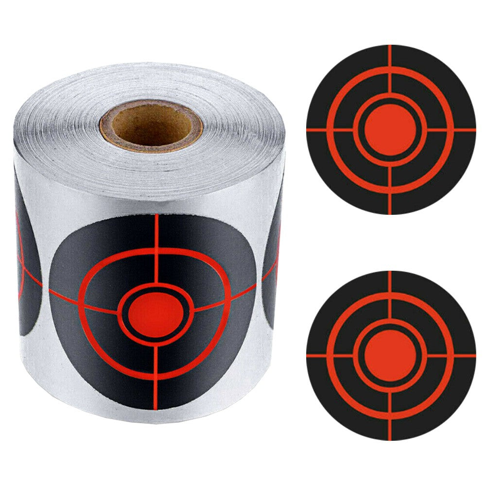 Self-Adhesive Shooting Targets - Reactive Splatter Stickers for Indoor & Outdoor Practice