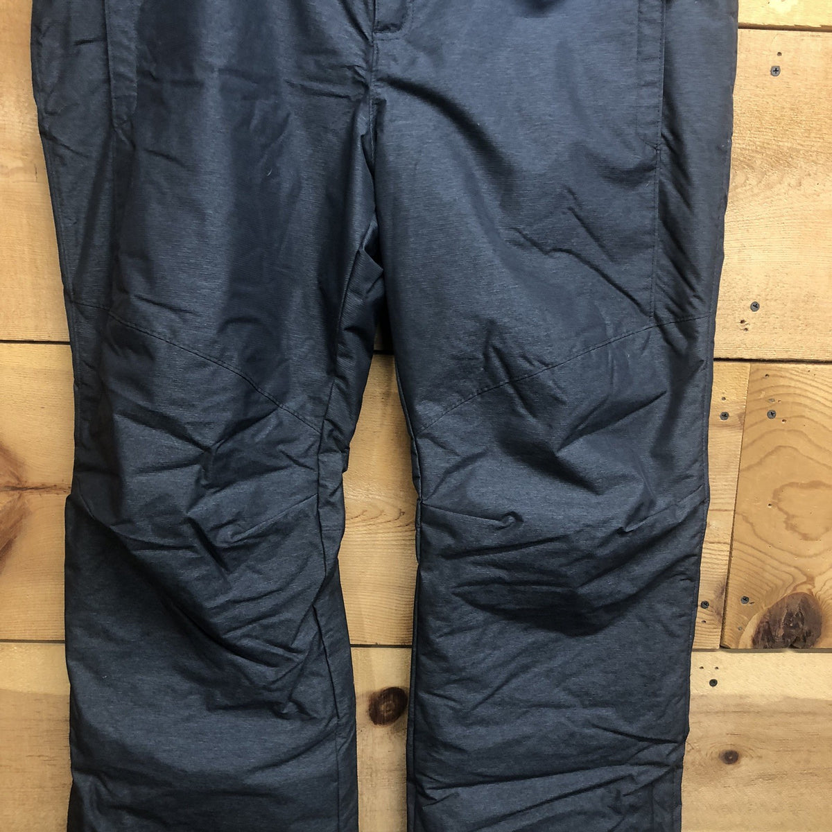 Women's Insulated Waterproof Snow Ski Pants - Black, Size 1XL
