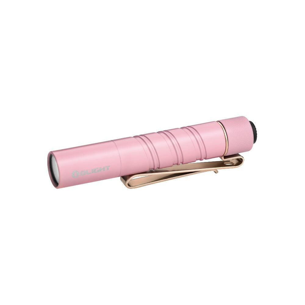 Pink Dual-Output EDC Flashlight with Tail Switch - 200L/300L Lumens