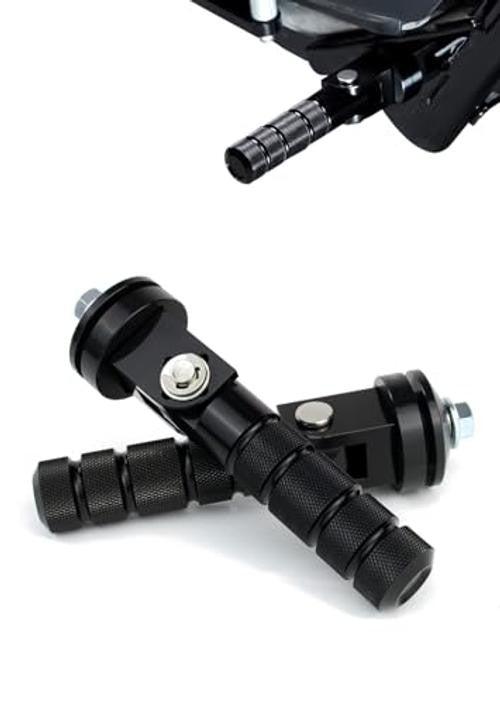 Rear Passenger Foot Pegs for Ruckus Zoomer NPS50 2003-2024 Aluminum Foldable Bike Accessories