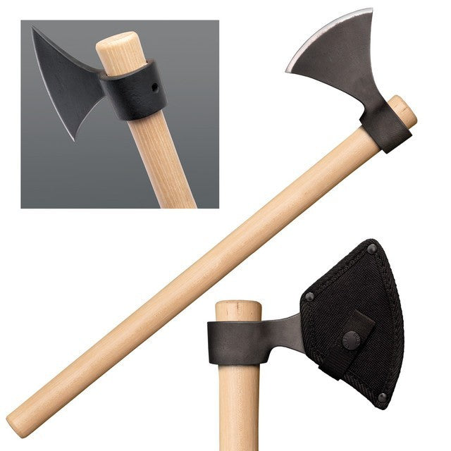 Cold Steel Norse Hawk with Hickory Handle and Optional Sheath