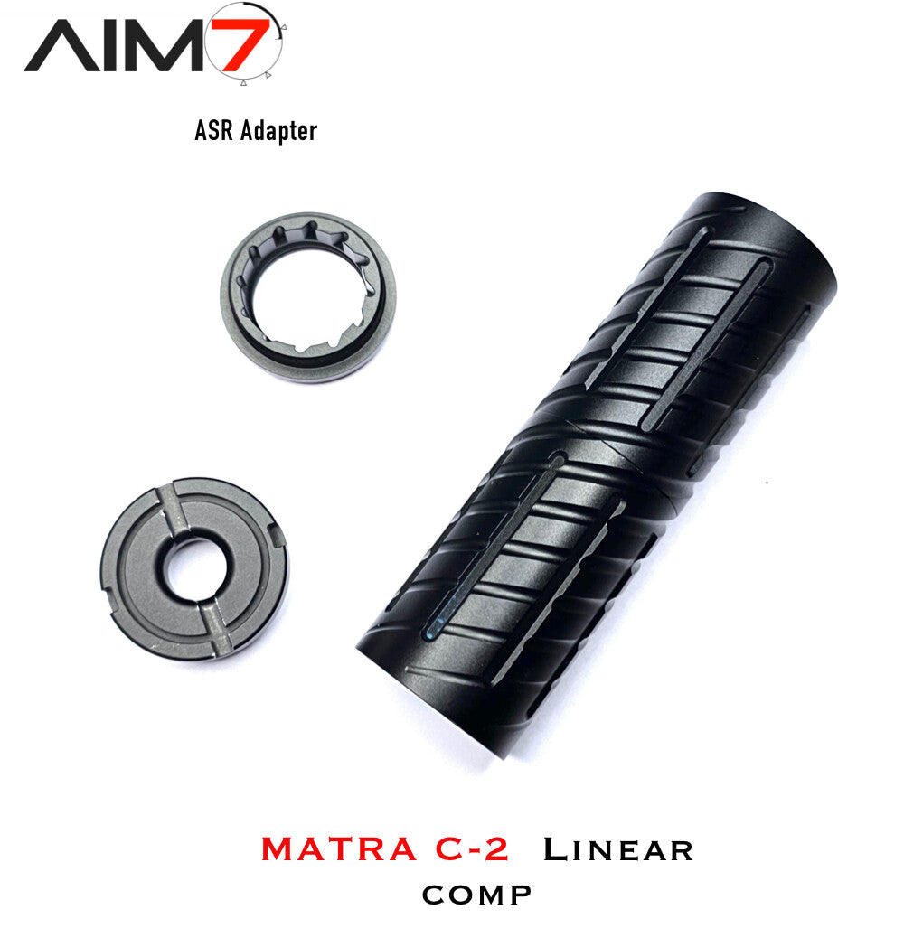 Linear Comp Modular Kit 1/2x28 5/8x24 Thread Adapter Options Compatible with Rifles