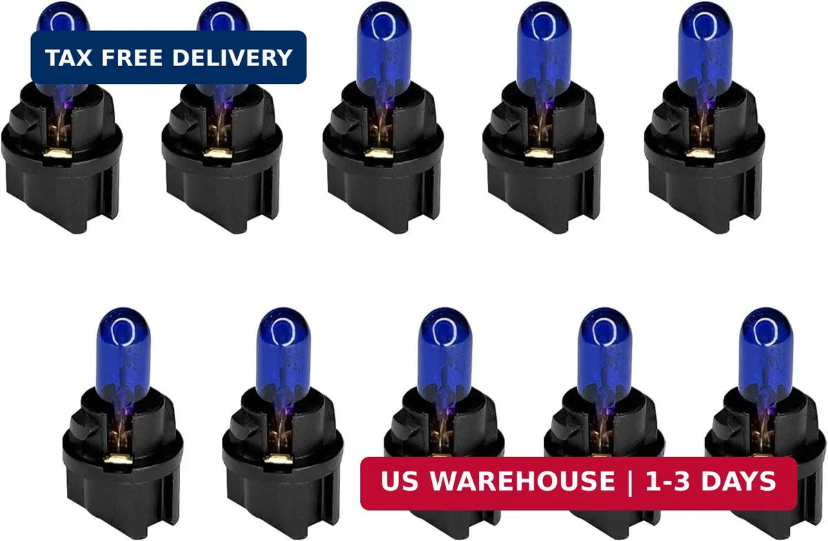 20 Pack T5 17 57 86 Instrument Cluster Bulbs for Car Dashboard Interior Lighting